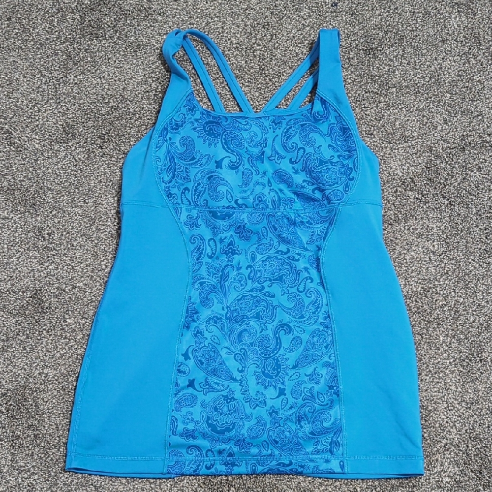 Lululemon Athletica Vibrant Blue Top